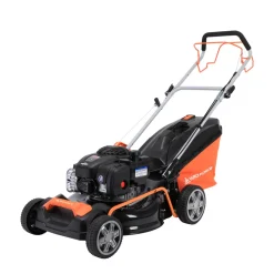 Yard Force Tondeuses | - Tondeuse à gazon thermique autotractée - 46cm - moteur briggs & stratton 450e 125cc - gm b46ck