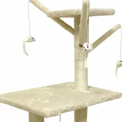 Youdoit Arbres À Chat Et Jouets | - Arbre à chat beige 79 x 34 x 138 cm