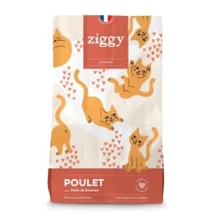 Ziggy Alimentation Et Friandises | - Croquettes pour chaton au poulet 2,5kg