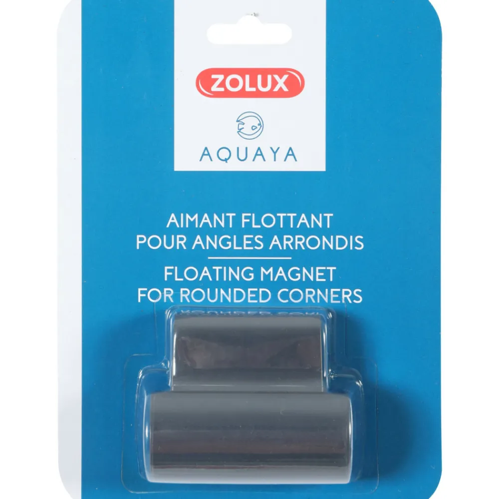 Zolux Hygiène Et Soins | - Aimant flottant 6.5 x 5 x épaisseur 2.5 cm pour angle d'aquarium