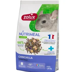 Zolux Alimentation | - Aliment composé pour chinchilla nutrimeal sac de 2.55 kg