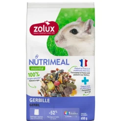 Zolux - Aliment composé pour gerbille nutrimeal sachet de 650 g Clearance