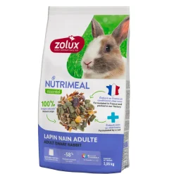 Zolux - Aliment composé pour lapin adulte(6 mois et plus) sachet de 2.55 kg Discount