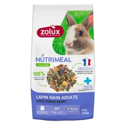 Zolux - Aliment composé pour lapin adulte(6 mois et plus) sachet de 2.55 kg Discount