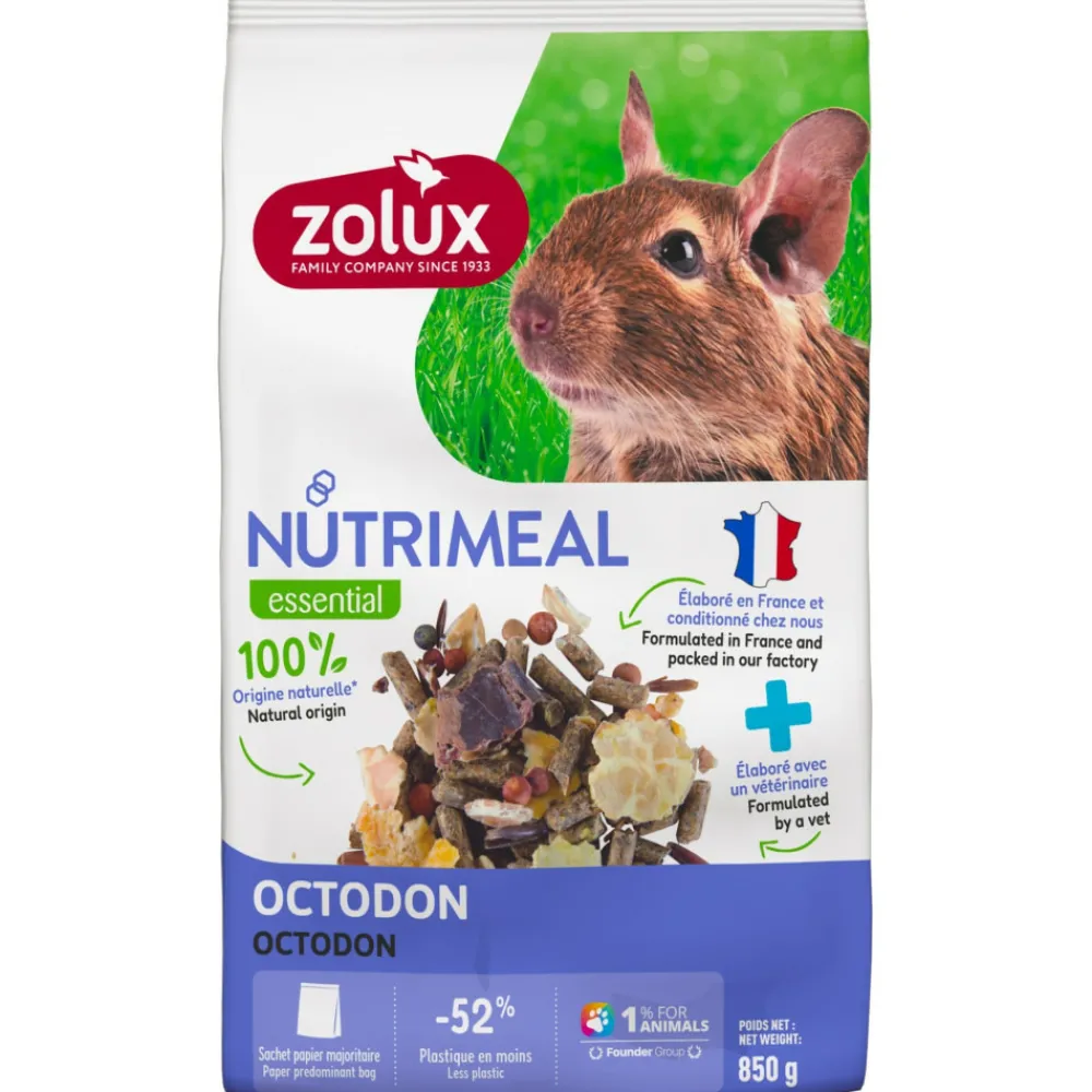 Zolux Alimentation | - Aliment composé pour octodon nutrimeal sachet de 850 g