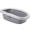 Zolux - Bac a litière sprint 20, gris pierre 39 x 58 x 17 h pour chat Clearance