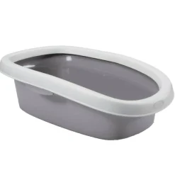 Zolux - Bac a litière sprint 20, gris pierre 39 x 58 x 17 h pour chat Clearance