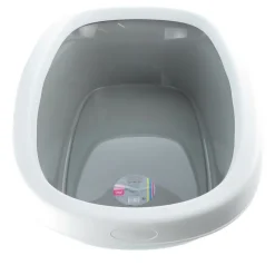 Zolux - Bac a litière sprint 20, gris pierre 39 x 58 x 17 h pour chat Clearance