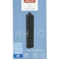 Zolux Pompes, Filtres, Chauffages Et Accessoires | - Chauffage pré-réglé - - 10 w - pour aquarium 0 a 10 l - température 25°c - résistant aux chocs