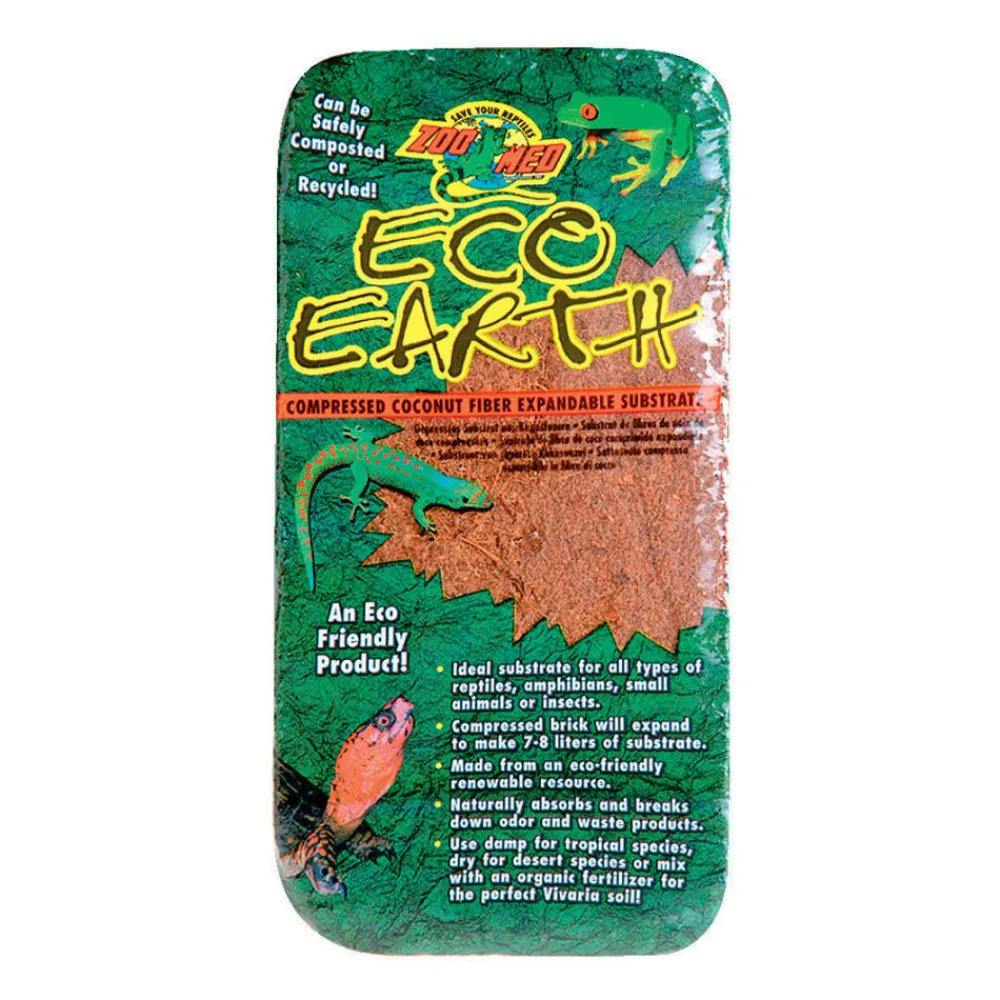 Zolux - Fibre de coco compressé 7-8 litres poids 650 g pour reptiles Online