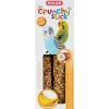 Zolux Alimentation | - Friandise Crunchy Stick noix de coco banane pour perruches x2 - 85 g