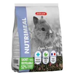 Zolux Alimentation | - Granulés lapin nain junior (moins de 6mois) nutrimeal - 800g