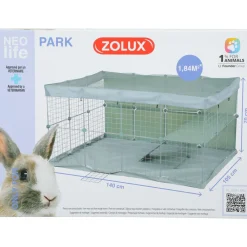 Zolux - Habitat modulable Neolife pour lapin à assembler 140x105x70 cm Hot