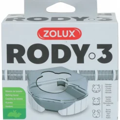 Zolux - 1 maison de toilette pour petits rongeurs rody3 couleur blanche taille 14. Clearance
