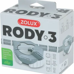 Zolux - 1 maison de toilette pour petits rongeurs rody3 couleur blanche taille 14. Clearance