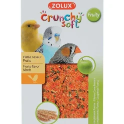 Zolux - Pâtée aux fruits Crunchy Soft pour bec crochu - 150 g