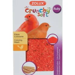 Zolux Alimentation | - Pâtée Crunchy Soft Ruby à la bêta-carotène pour canaris - 150 g