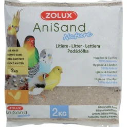 Zolux - Sable anisand nature litière 2 kg pour oiseaux Discount