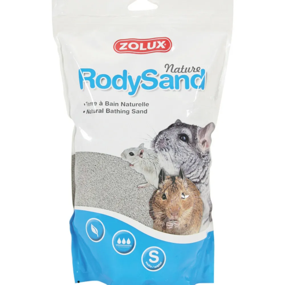 Zolux - Terre de bain nature pour chinchilla 1.7 kg Outlet