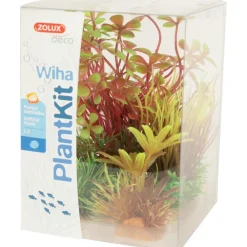 Zolux Plantes Et Décoration | - Wiha n°4 plantes artificielles 3 pieces h 14 cm plantkit décoration d'aqua