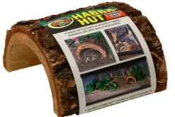 Zoomed Décoration Et Substrats | - Cachette en bois de sapin- habba hut - 15 cm - pour reptiles ou invertébrés