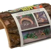 Zoomed Décoration Et Substrats | - Cachette en bois de sapin- habba hut - 18 cm - pour reptiles ou invertébrés