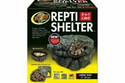 Zoomed Décoration Et Substrats | - Cachette humide - repti shelter large 30 cm - grotte humide pour reptiles (lézards, serpents)