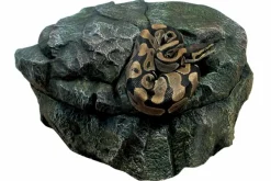 Zoomed Décoration Et Substrats | - Cachette humide - repti shelter large 30 cm - grotte humide pour reptiles (lézards, serpents)