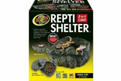 Zoomed Décoration Et Substrats | - Cachette humide - repti shelter small 15 cm - grotte humide pour reptiles (lézards, serpents)