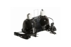 Zoomed Eclairage | - Clamp lamp, combo mini deep dome