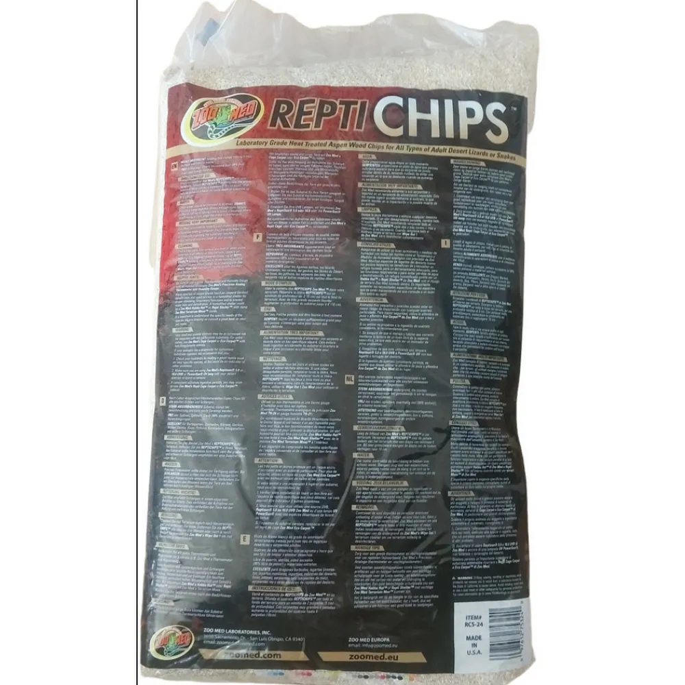 Zoo Med - Copeaux de bois d'aspen (tremble) de 26.4 litres