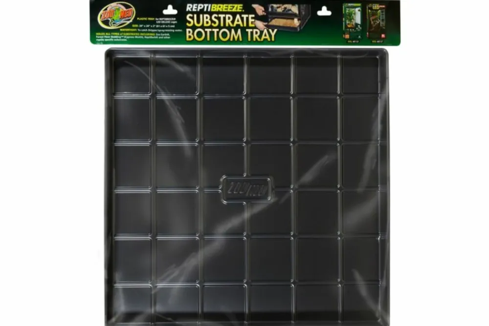 Zoomed - Plateau à substrat pour reptibreeze - substrate bottom tray extra-large - fond pour terrarium destiné aux lézards type caméléon Online