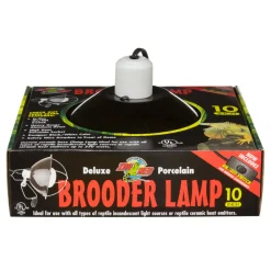 Zoo Med Eclairage | - Support de lampe zoomed deluxe porcelaine clamp lampe 25 cm pour terrarium