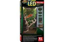 Zoomed Terrariums, Vivariums Et Accessoires | - Terrarium grillagé - reptibreeze led deluxe 61 x 61 x 122 cm - terrarium destiné aux lézards type caméléon