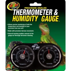 Zoo Med - Thermomètre hygromètre. Pour reptiles. Hot